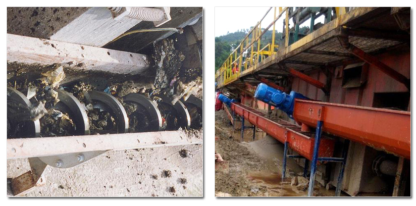 LSS无轴螺旋输送机现场图片