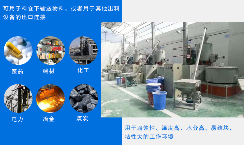 耐腐蚀螺旋提升应用