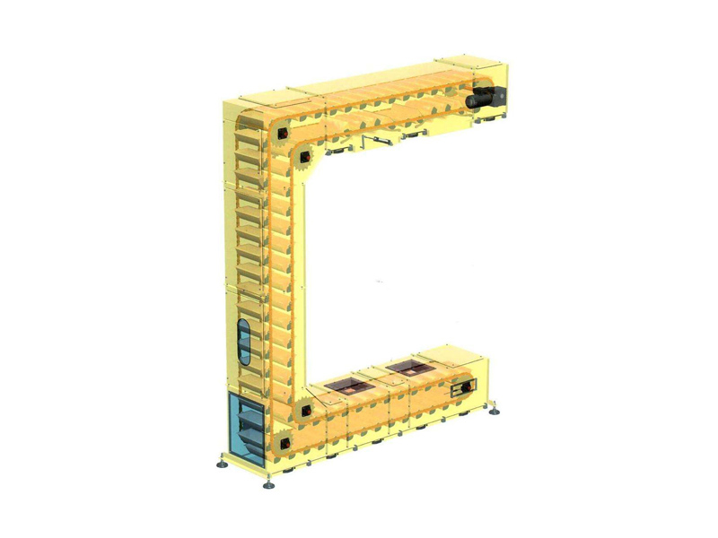 c型斗式提升机原理图